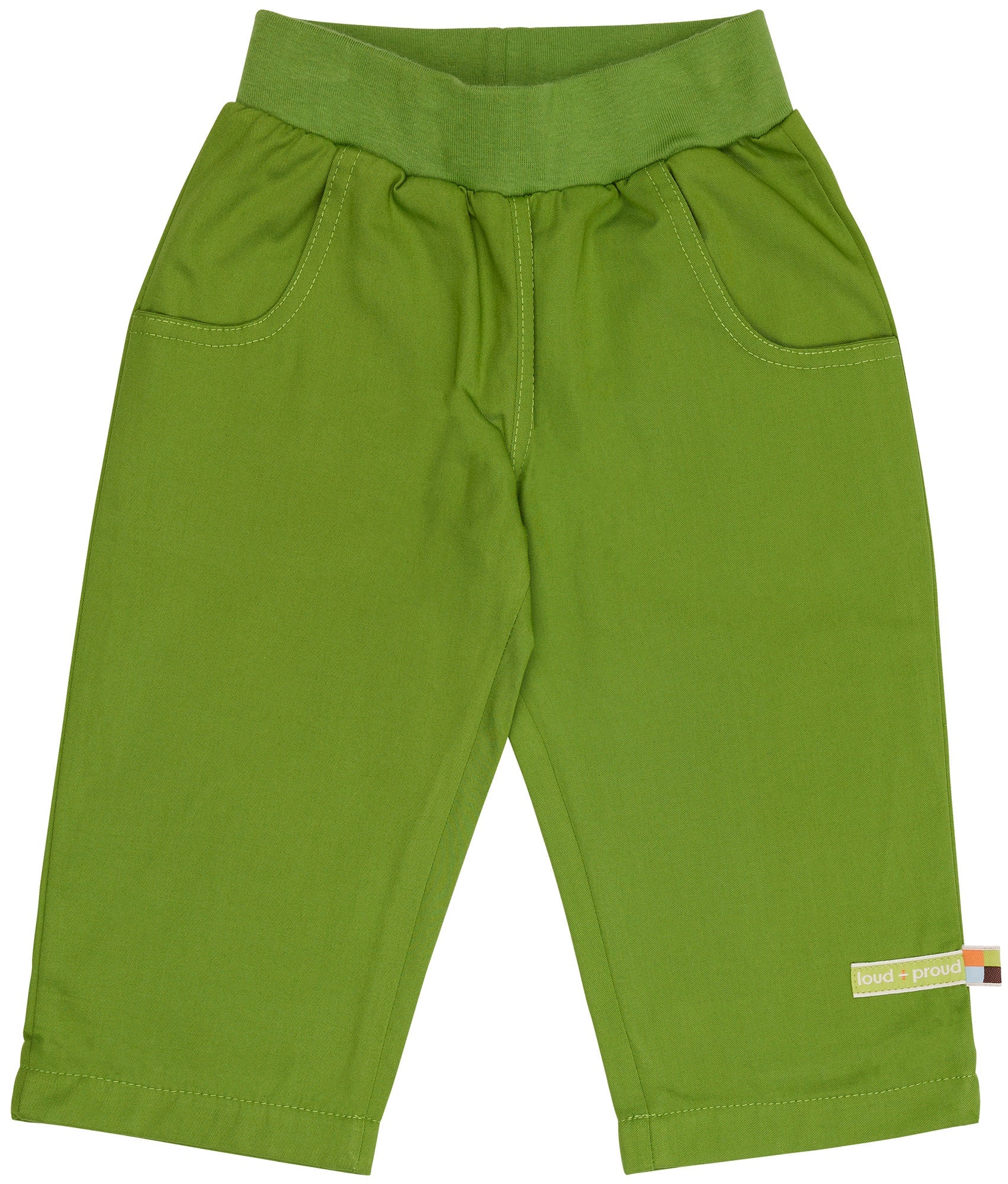 Gewebte Hose aus Twill mit Futter - loud + proud - 4195 - grs - 62/68