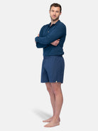 Herren Pyjama - Shorts mit kleinem Karo - loud + proud - G408-ul-S