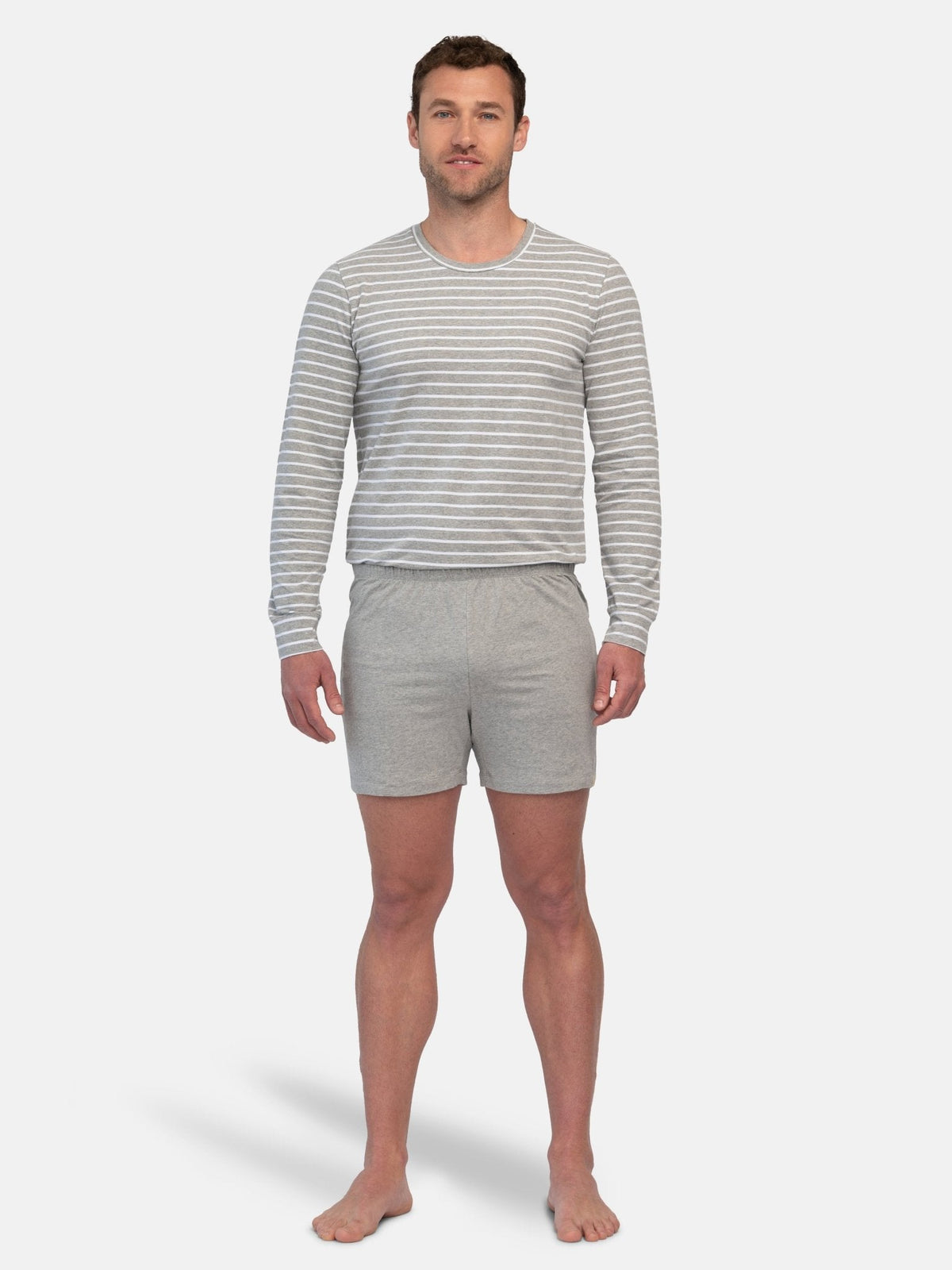 Herren Shorts aus weichem Jersey - loud + proud - G410-gr-S