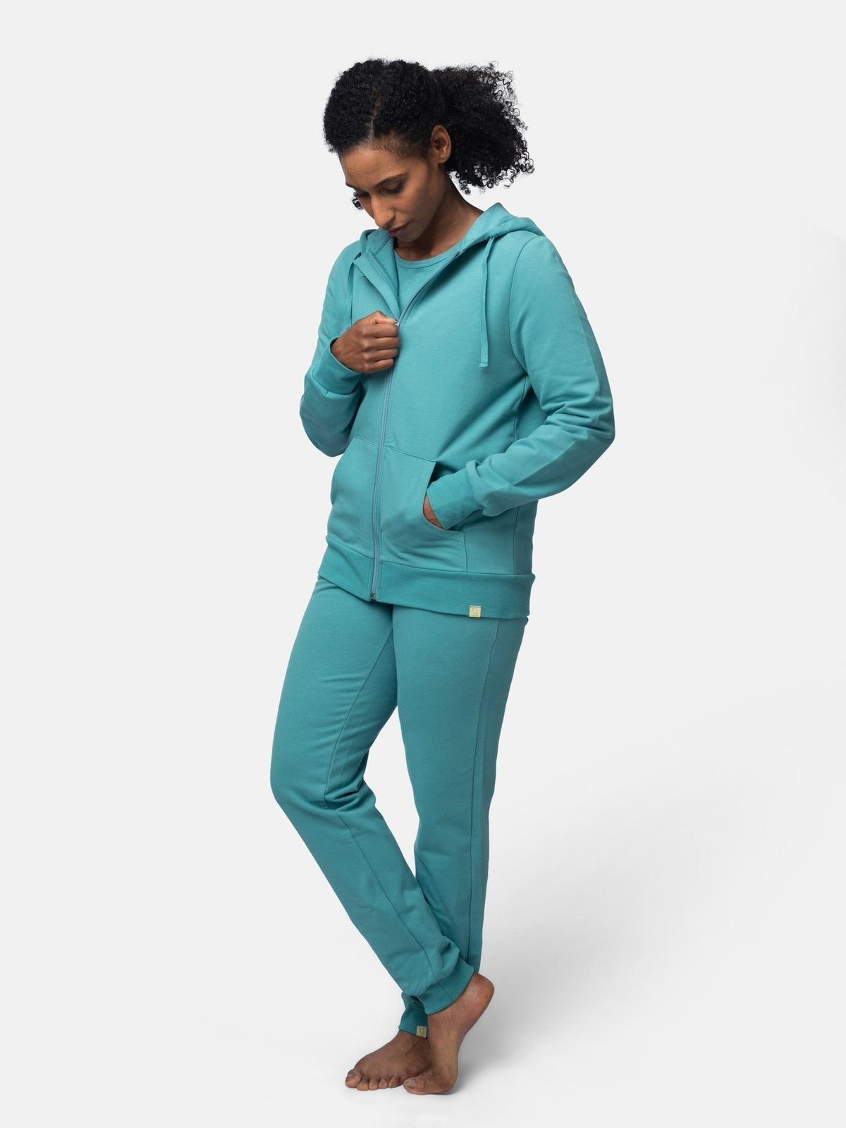 Hoodie in weicher Sweat Qualität - loud + proud - G301-top-36