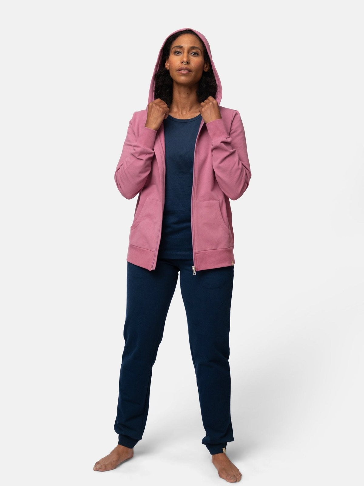 Hoodie in weicher Sweat Qualität - loud + proud - G301-grp-36