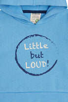 Hoodie mit Druckmotiv - loud + proud - 1173-bas-62/68