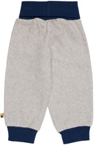 Hose aus Baumwoll - Fleece - loud + proud - 4192 - sil - 50/56