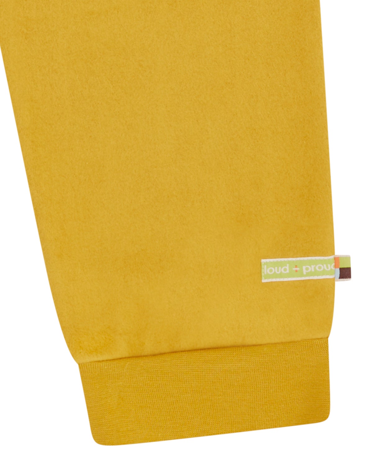 Hose aus Baumwoll - Fleece - loud + proud - 4217K - cur - 134/140