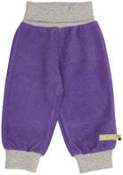 Hose aus Baumwoll - Fleece - loud + proud - 4192 - vio - 50/56