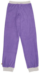 Hose aus Baumwoll-Fleece - loud + proud - 4192K-vio-134/140