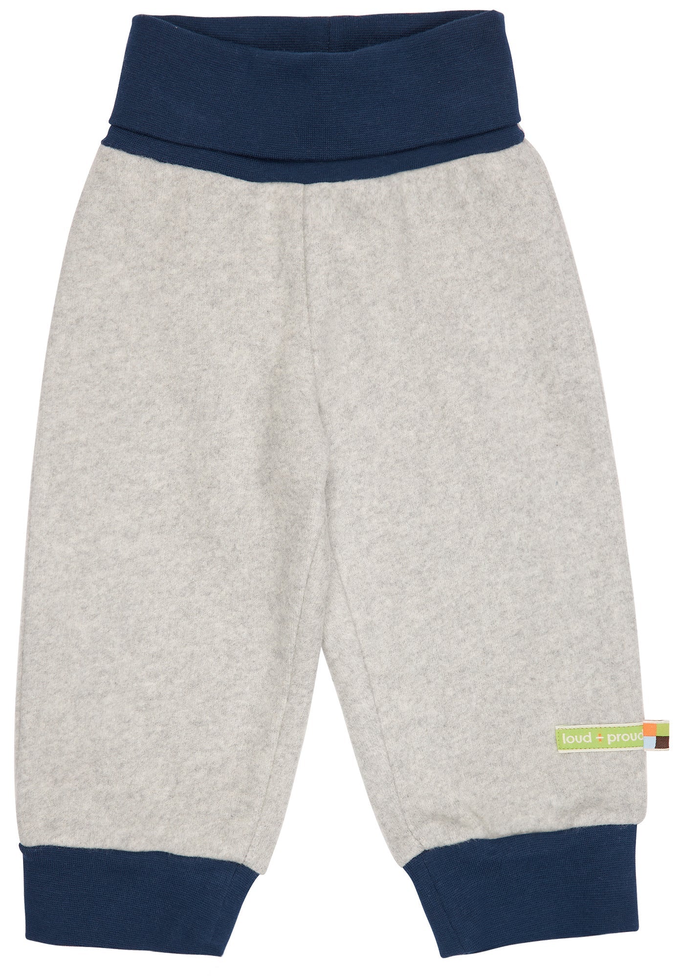  - Hose Fleece - loud + proud - 4158-Silver-50/56