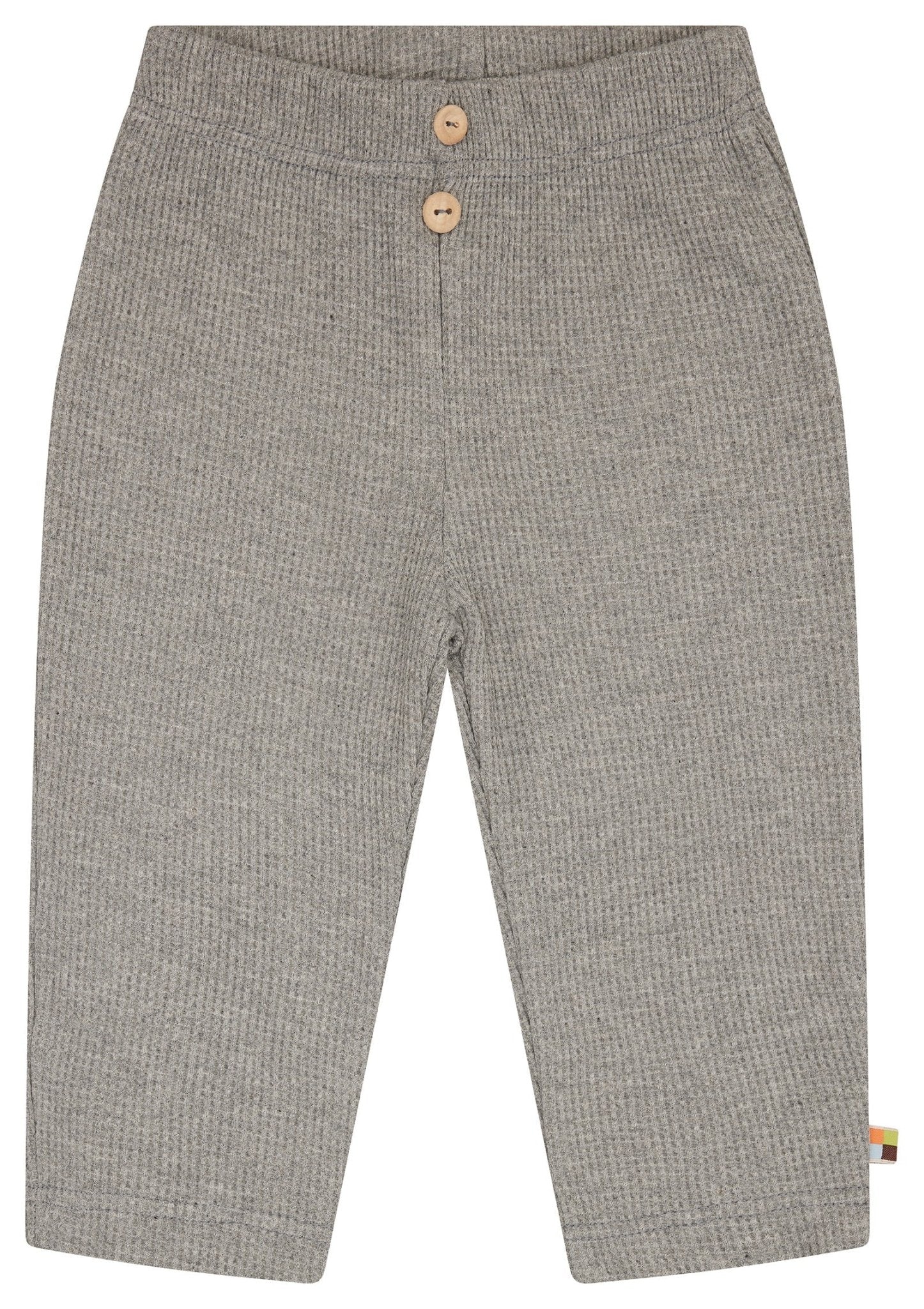 Hose in Waffelstruktur - loud + proud - 4244 - gr - 62/68