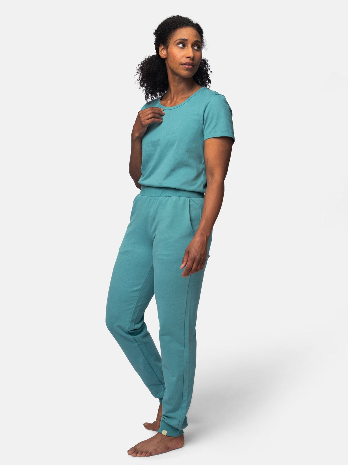 Hose in weicher Sweat Qualität - loud + proud - G402-top-36