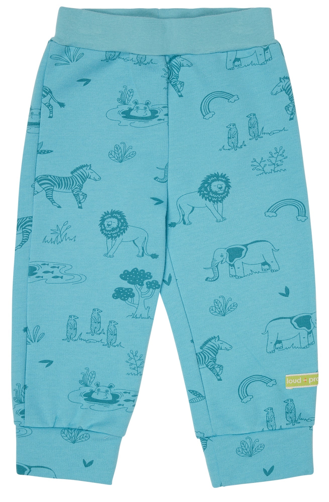 Hose mit Druck - loud + proud - 4175 - cya - 62/68