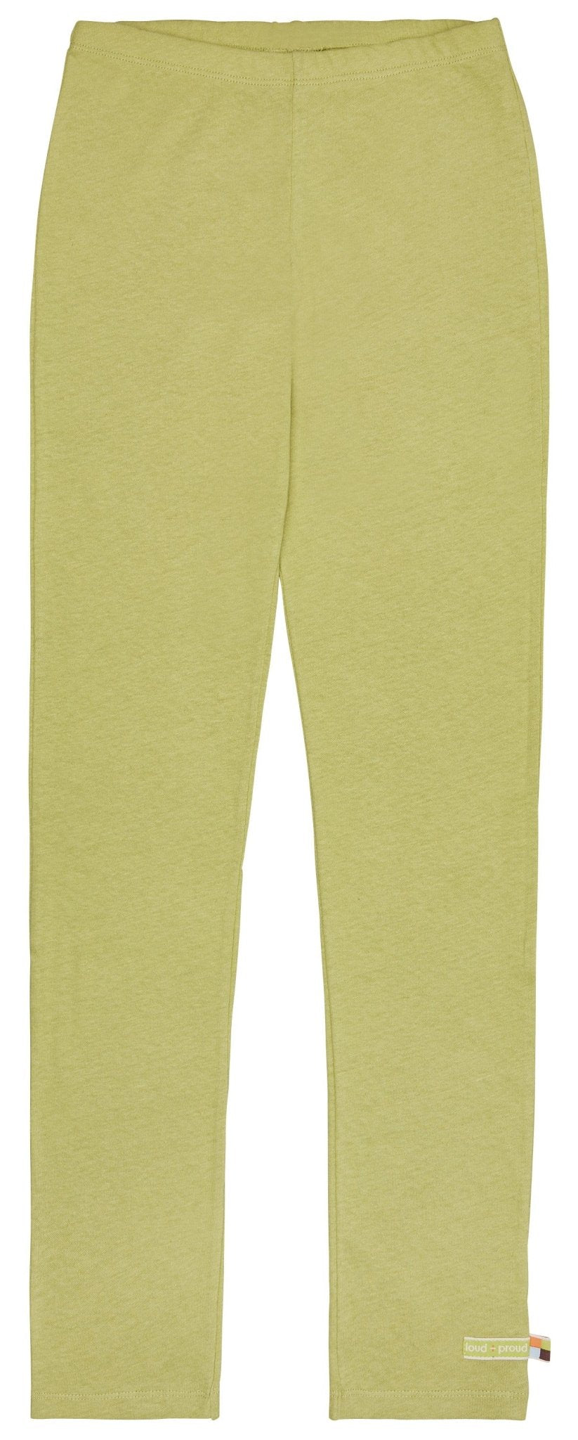 Hose uni mit Leinen - loud + proud - 4172K - avo - 134/140