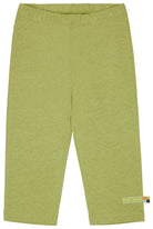 Hose uni mit Leinen - loud + proud - 4172 - avo - 62/68