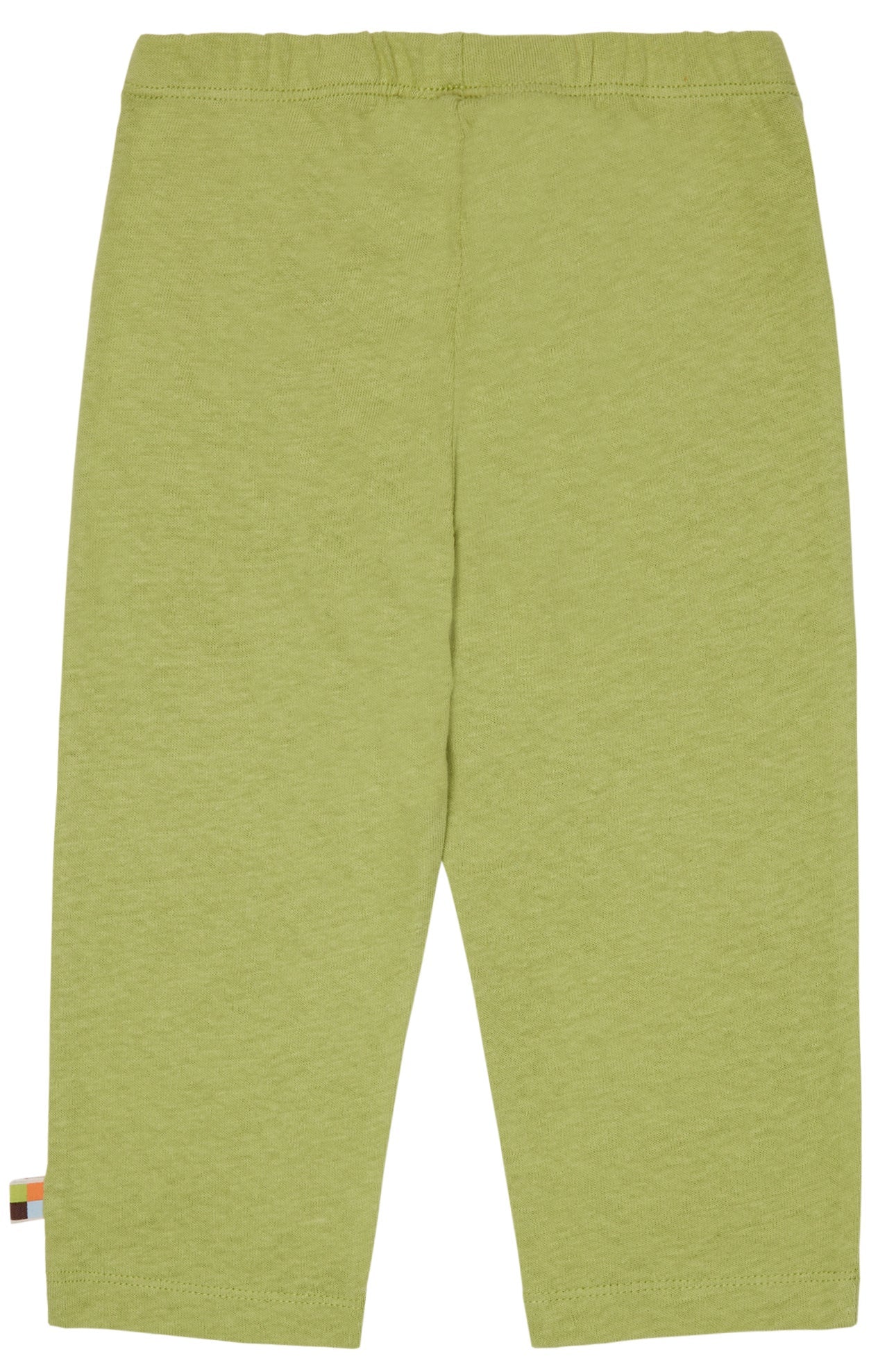 Hose uni mit Leinen - loud + proud - 4172 - avo - 62/68