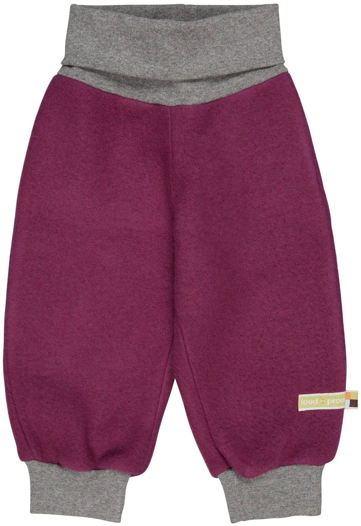 Hose Woll-Fleece - loud + proud - 4120-plu-62/68