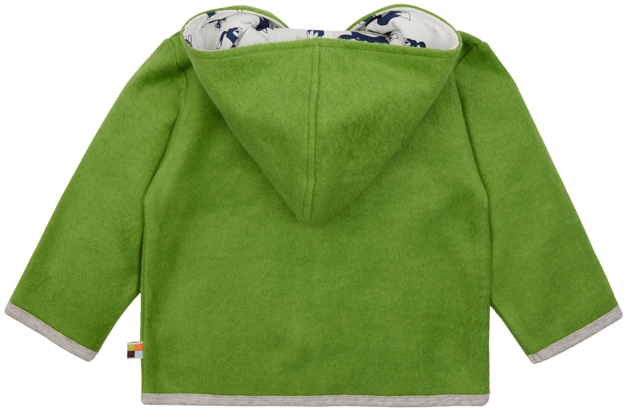  - Jacke aus Baumwoll - Fleece - loud + proud - 3129-grs-50/56