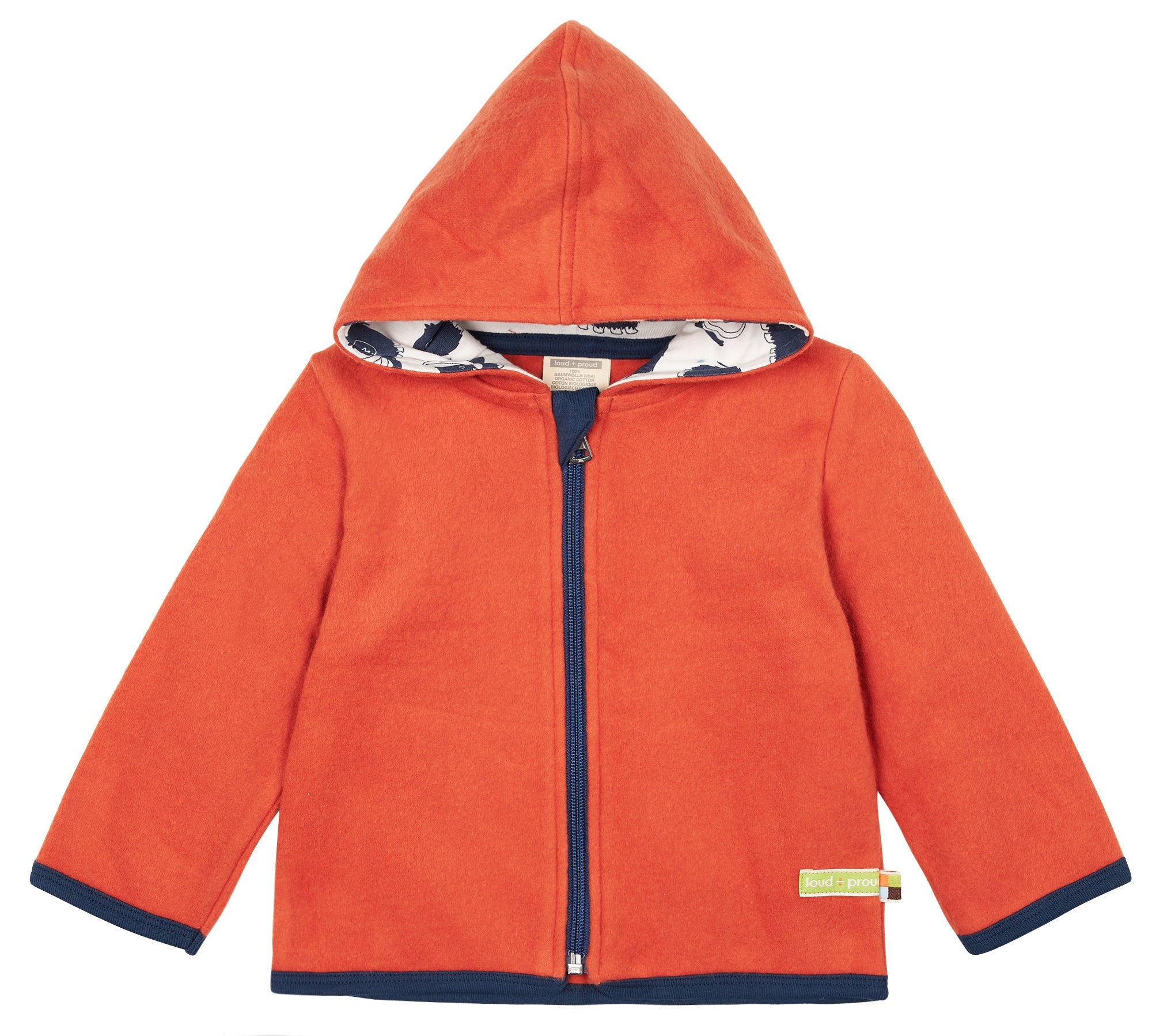 Jacke Fleece - loud + proud - 3109-cin-50/56