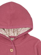 Jacke in Waffeloptik - loud + proud - 3150 - rou - 62/68