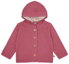 Jacke in Waffeloptik - loud + proud - 3150 - rou - 62/68