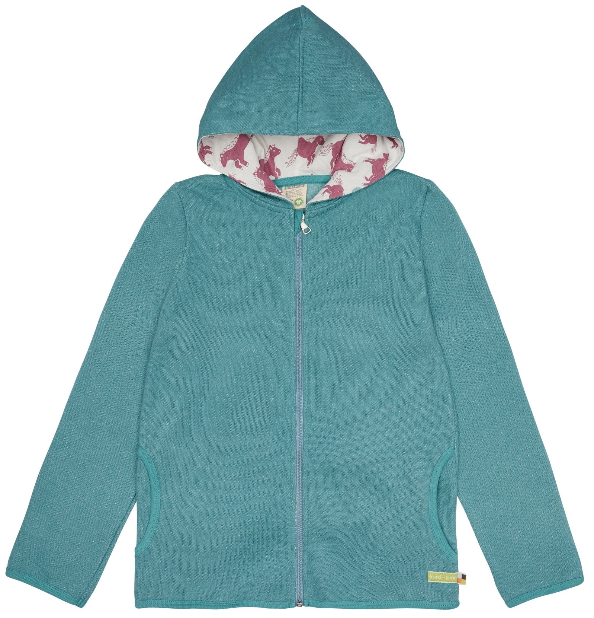  - Jacke Melange Strick - loud + proud - 3111-top-62/68