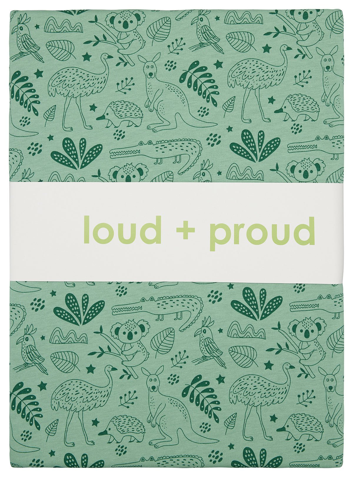 Jersey Bettwäsche - Set für Kinder - loud + proud - 8003 - bam - OS