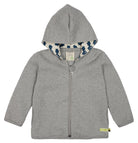 Kapuzenjacke in Waffelstruktur - loud + proud - 3116 - gr - 62/68