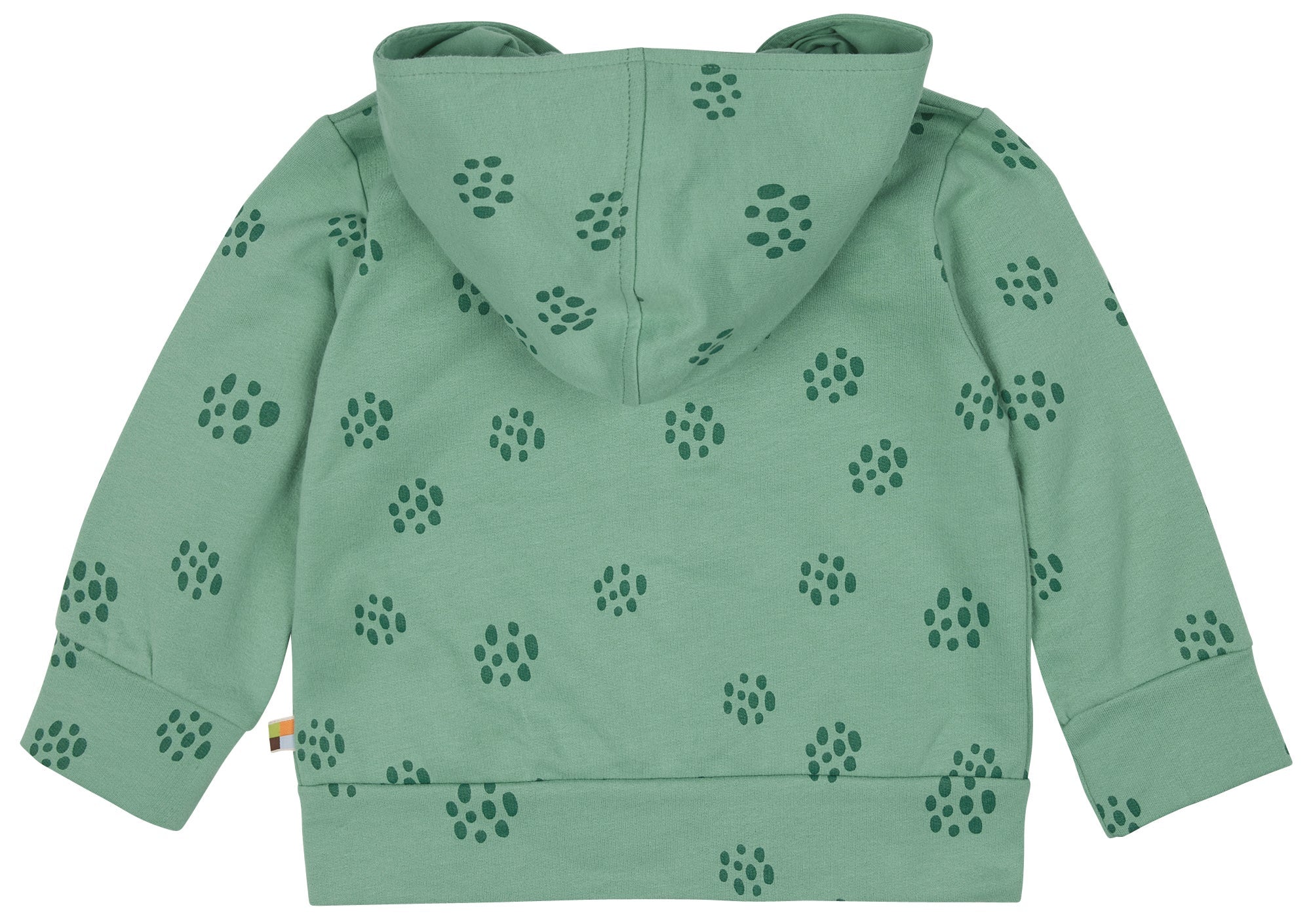  - Kapuzenjacke mit Druck - loud + proud - 3101-Bamboo-62/68