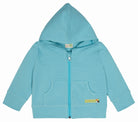 Kapuzenjacke Rippenstruktur - loud + proud - 3118 - cya - 62/68