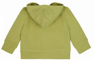 Kapuzenjacke Rippenstruktur - loud + proud - 3118 - avo - 62/68