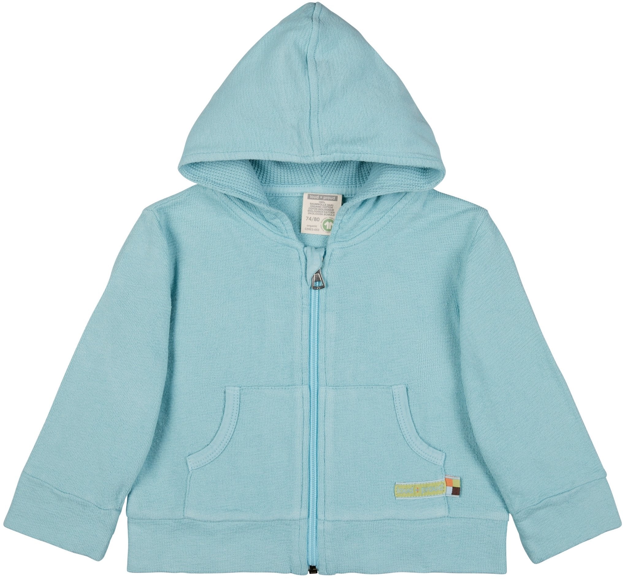  - Kapuzenjacke Strukturmuster - loud + proud - 3084-lag-50/56