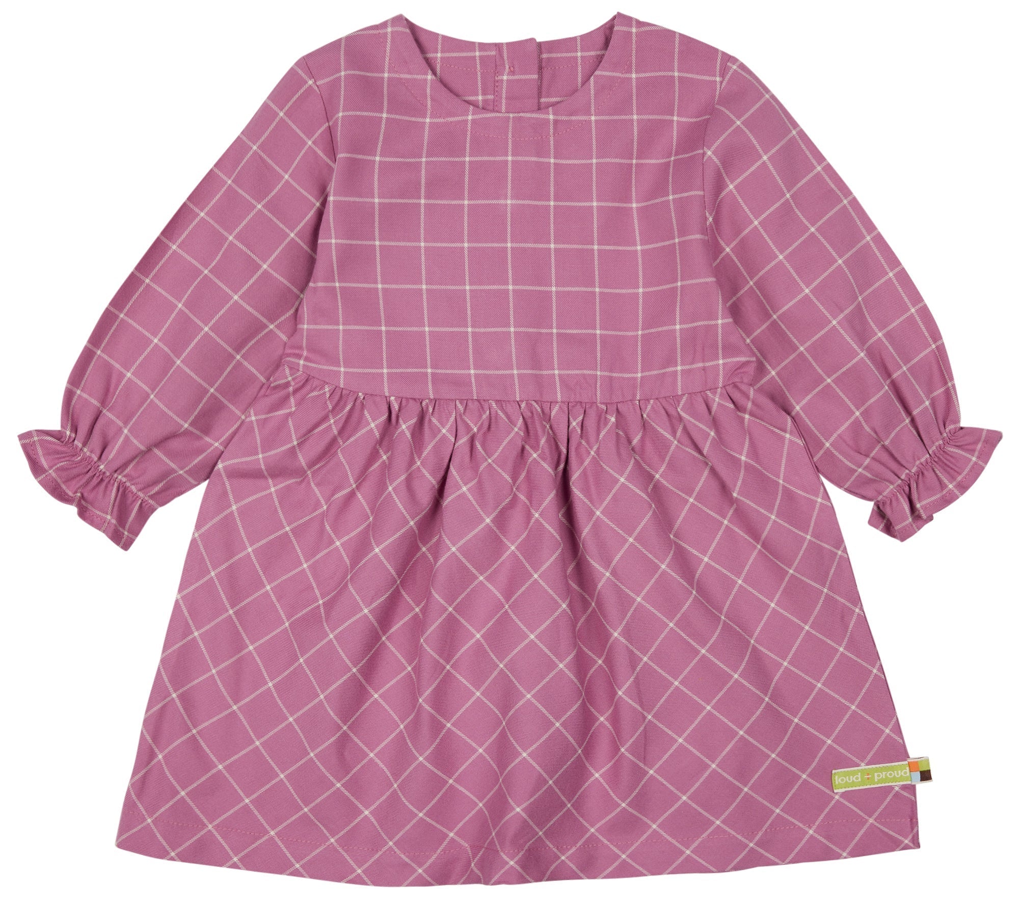 Karo Kleid - loud + proud - 6064-grp-74/80