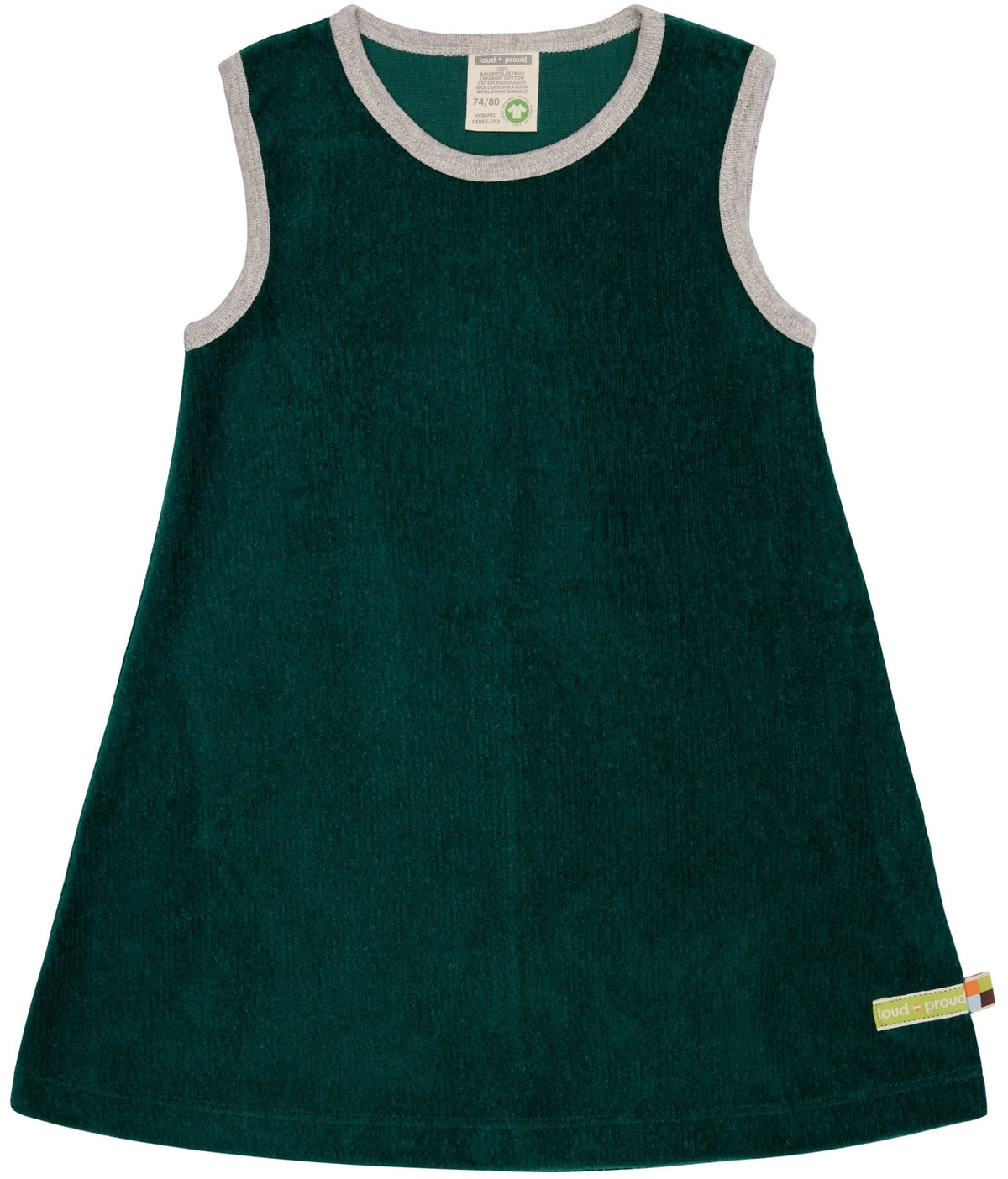 Kleid aus elastischem Cord - loud + proud - 6076-bot-74/80
