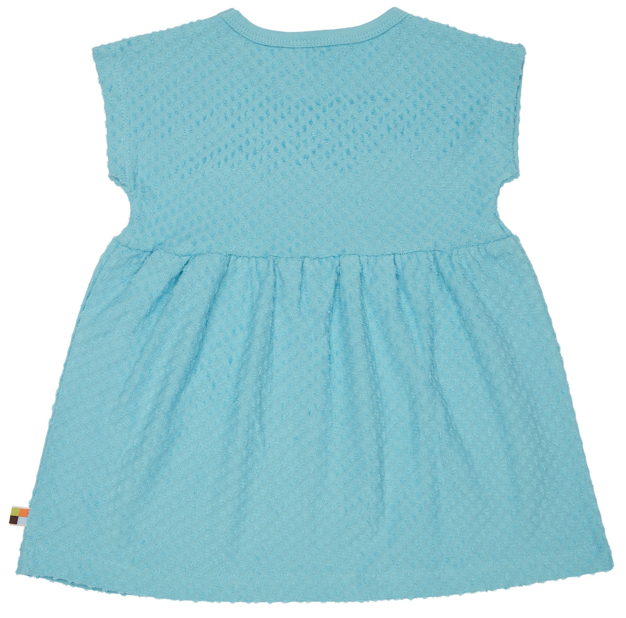 Kleid aus Frottee mit Punkten - loud + proud - 6071 - cya - 74/80