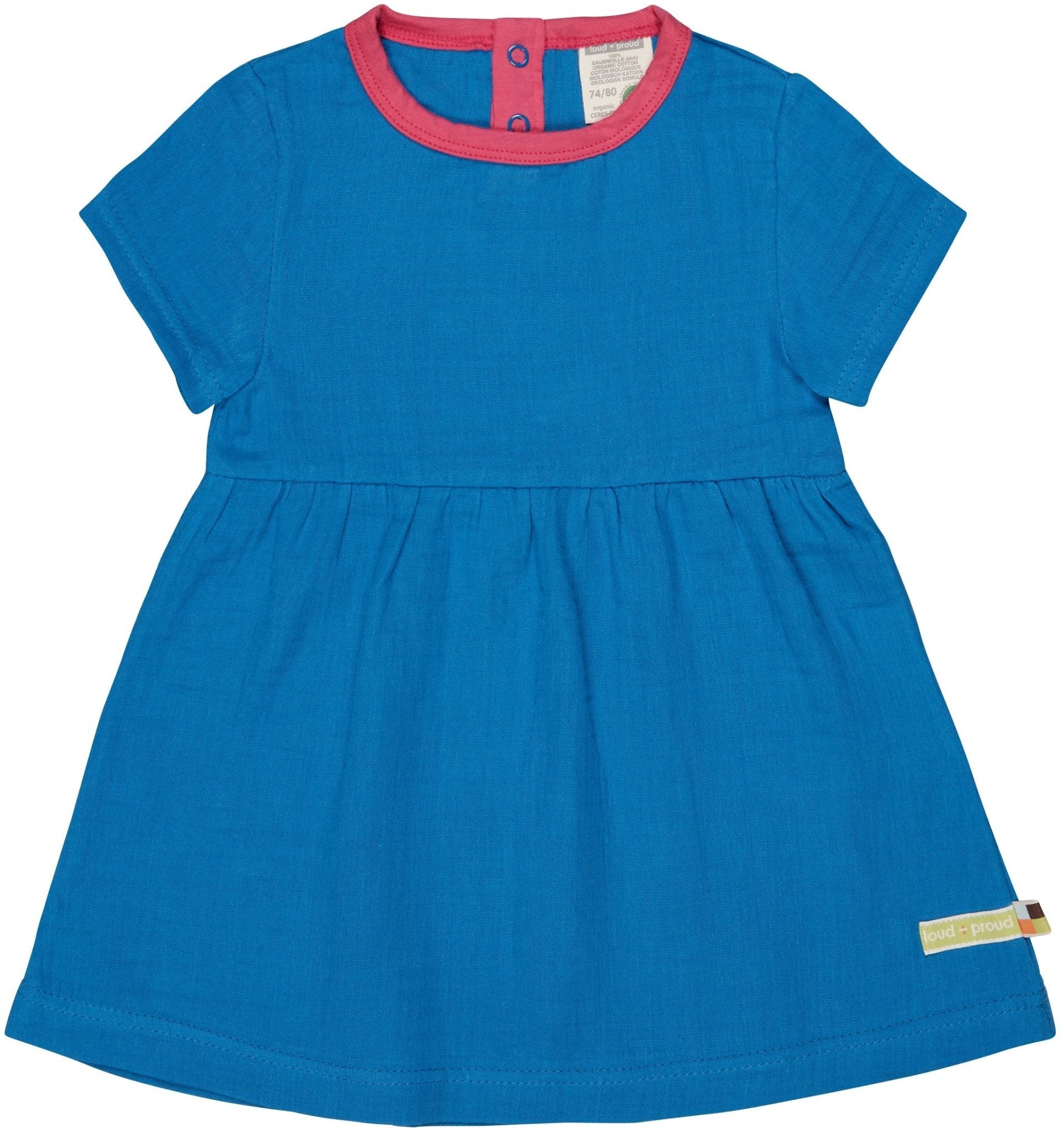  - Kleid aus Musselin - loud + proud - 6041-cob-74/80