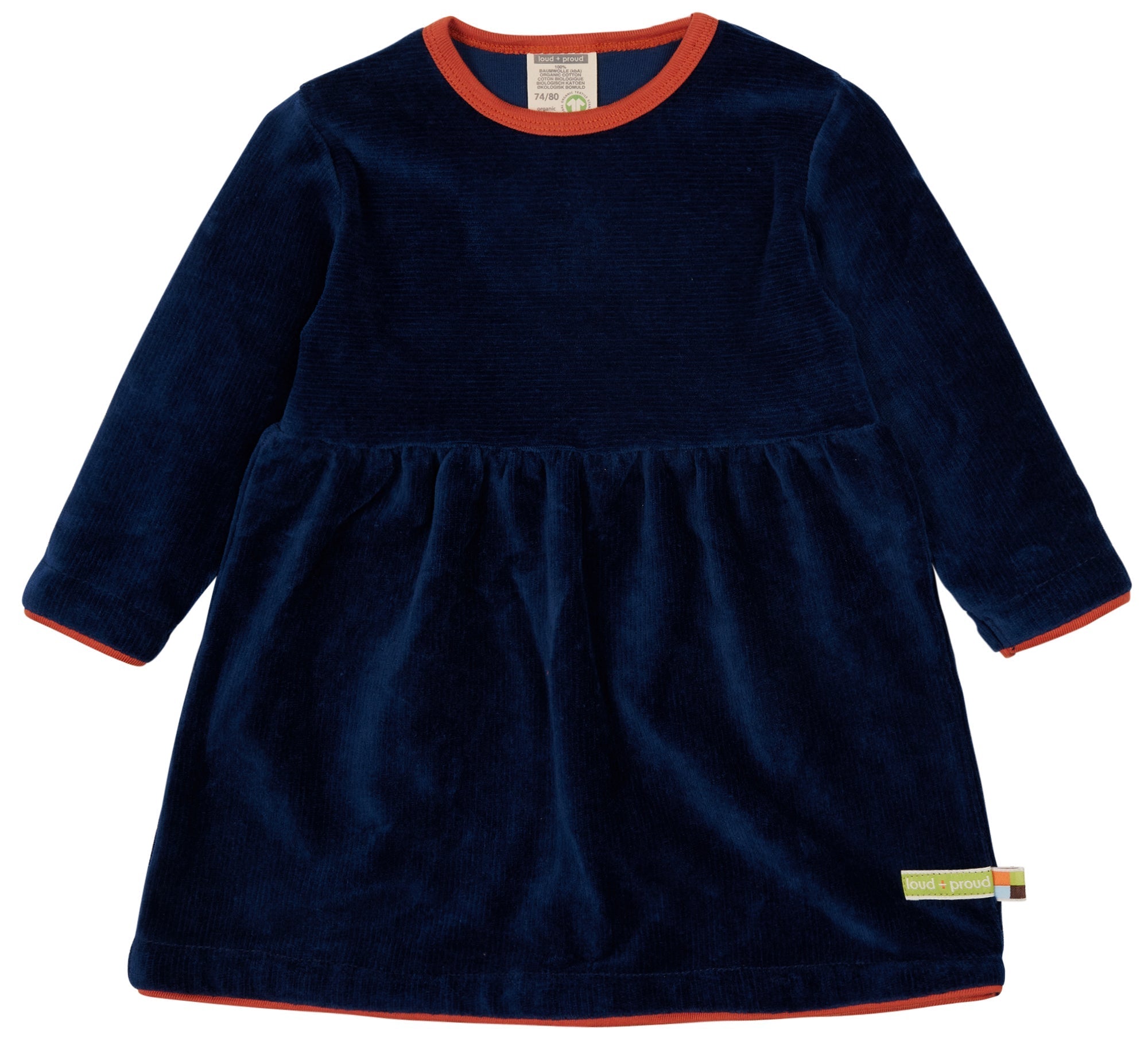  - Kleid Cord - loud + proud - 6063-ul-74/80