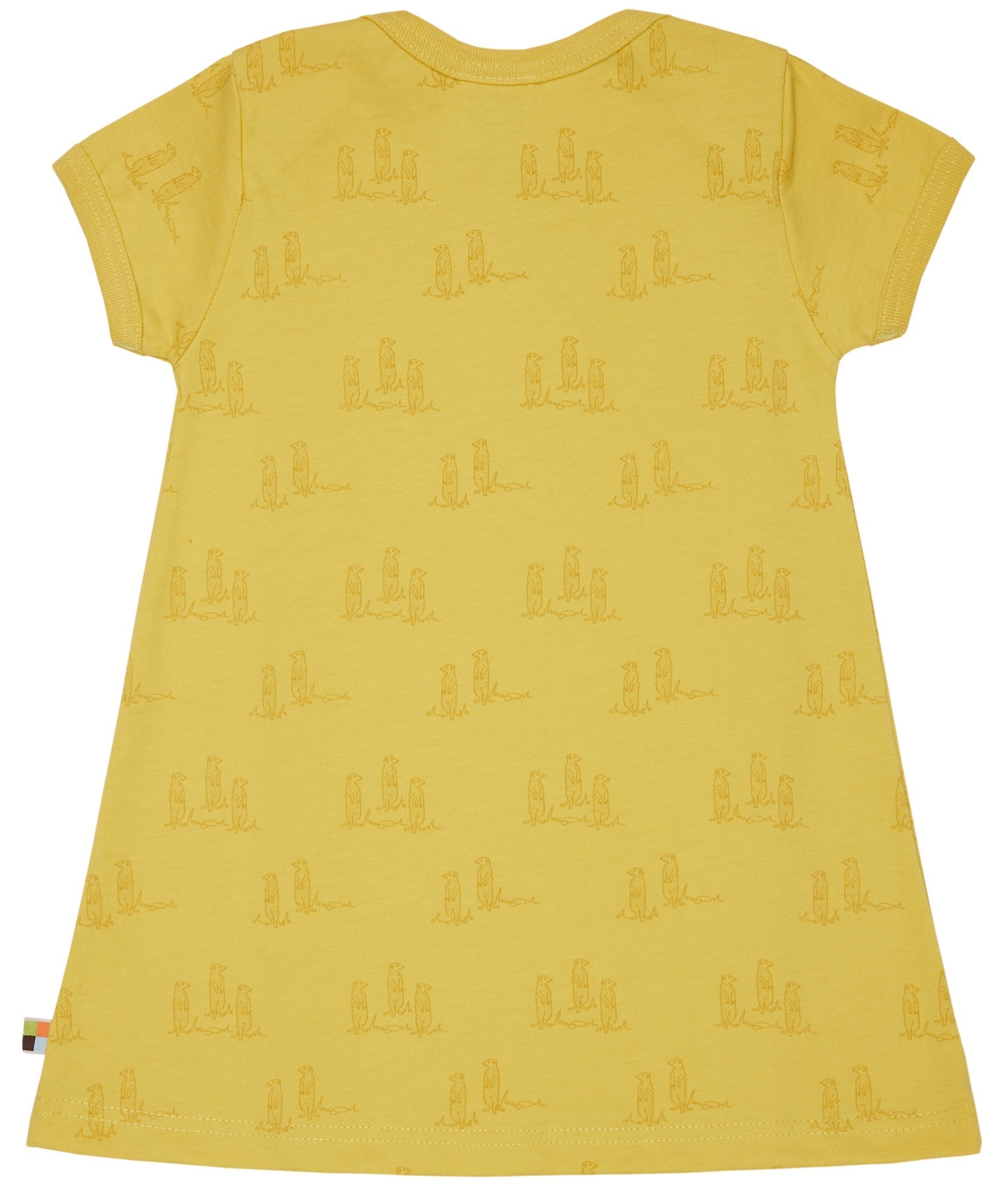 Kleid Druck - loud + proud - 6070 - gol - 74/80