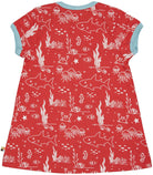  - Kleid Druck - loud + proud - 6044-chi-74/80