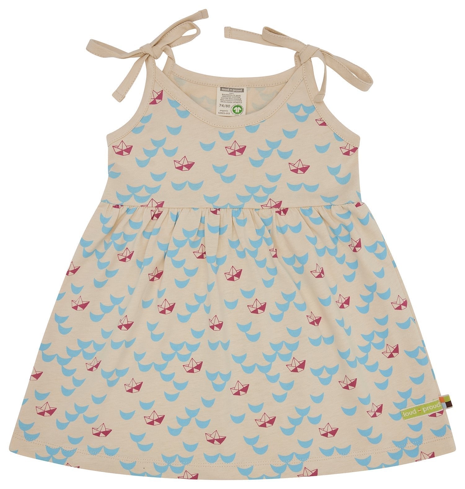 Kleid Druck - loud + proud - 6093 - van - 74/80