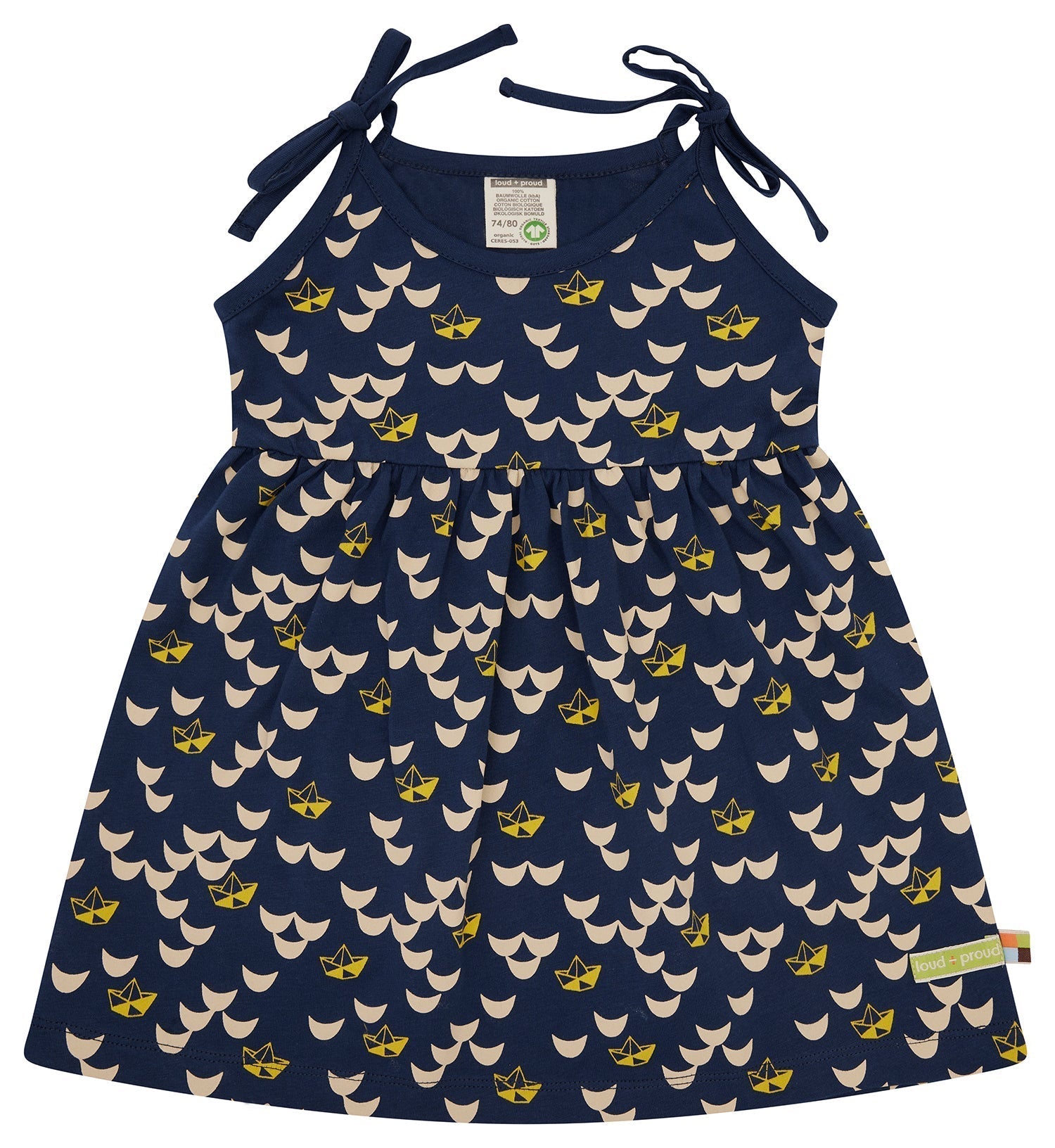 Kleid Druck - loud + proud - 6093 - ul - 74/80