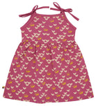 Kleid Druck - loud + proud - 6093 - rou - 74/80