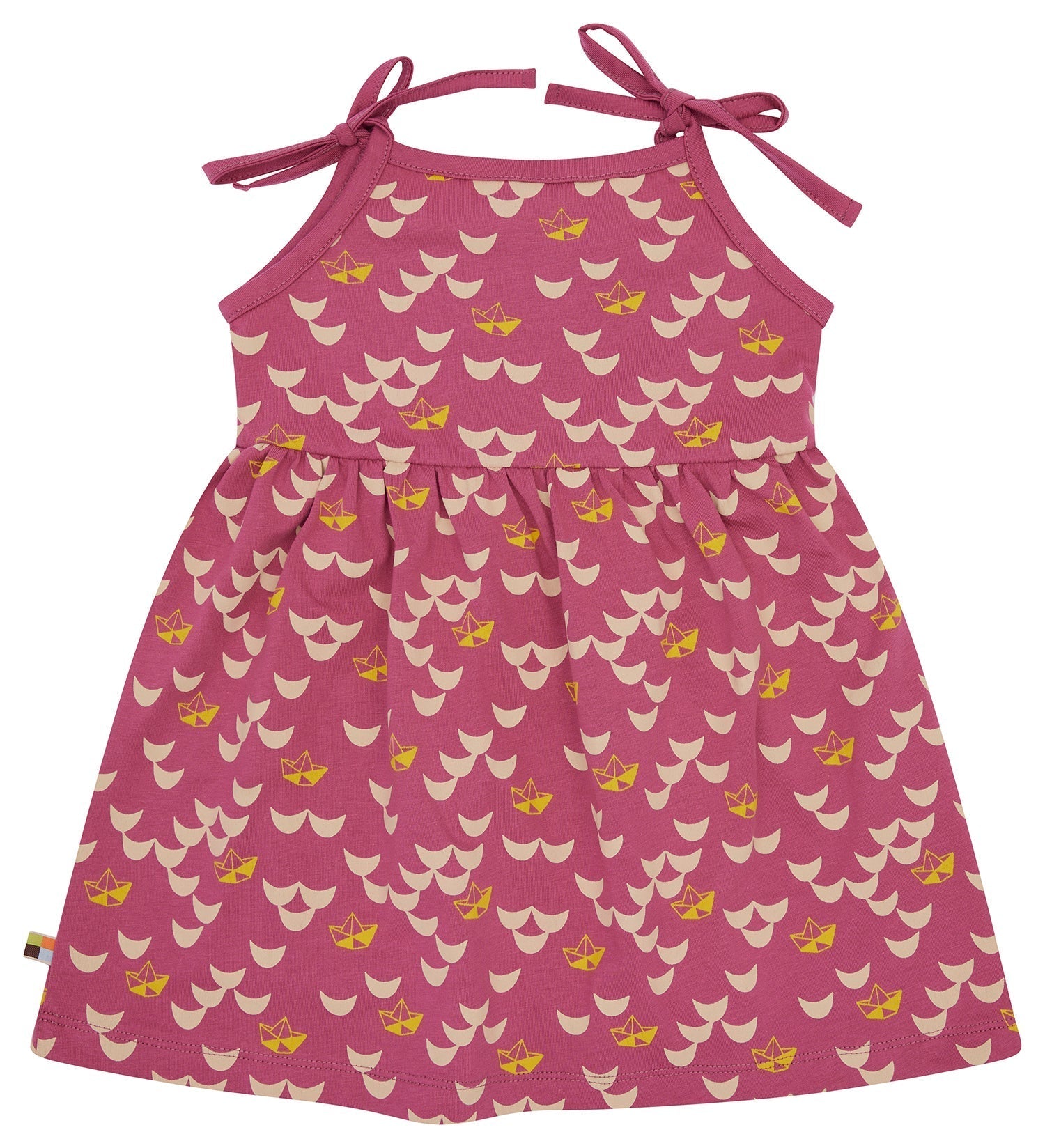 Kleid Druck - loud + proud - 6093 - rou - 74/80