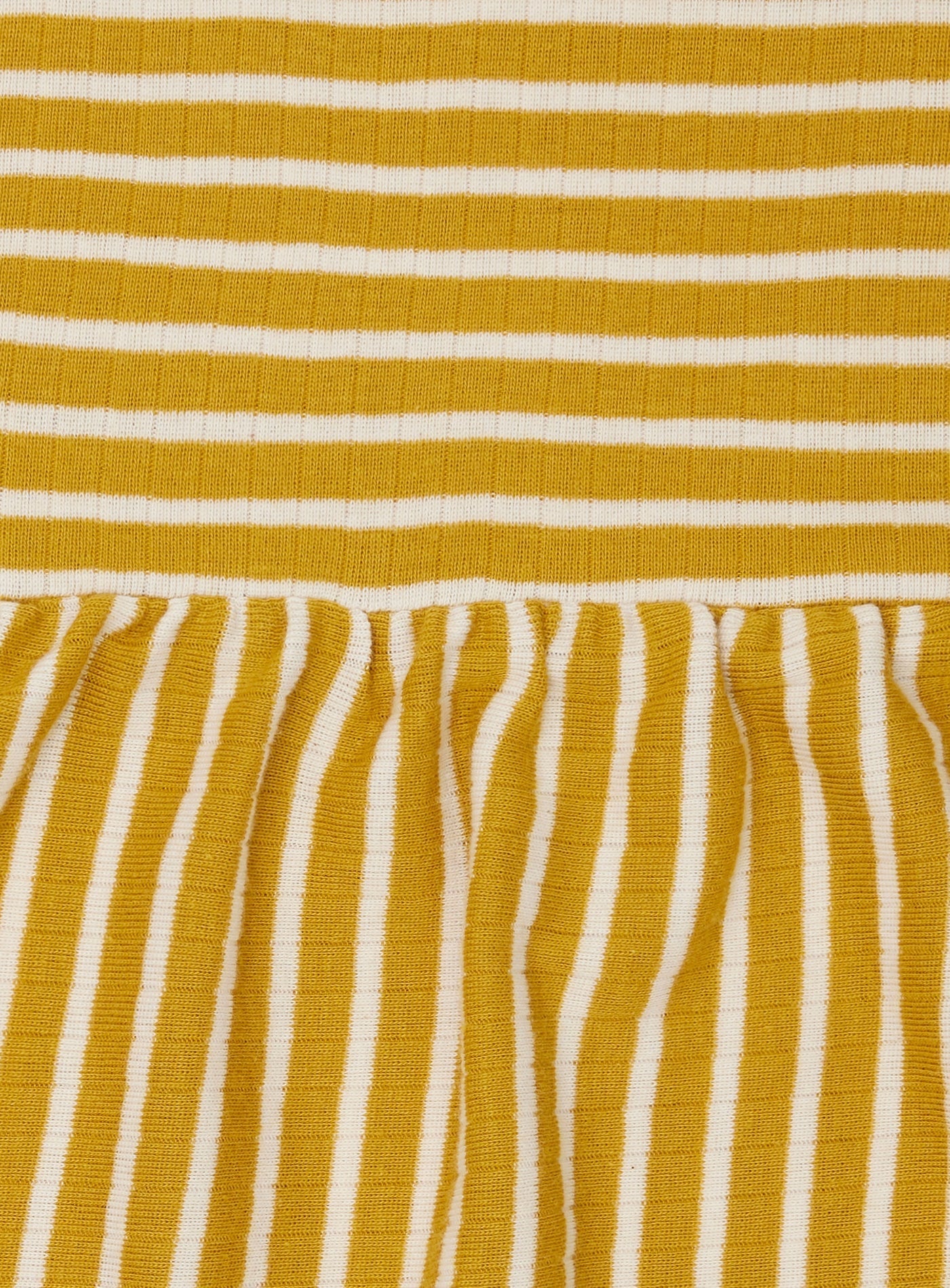  - Kleid langarm gestreift mit Rippe - loud + proud - 6086-cur-74/80