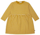  - Kleid langarm gestreift mit Rippe - loud + proud - 6086-cur-74/80