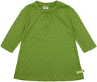 Kleid langarm mit Lochmuster - loud + proud - 6075 - grs - 74/80