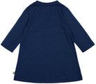 Kleid langarm mit Lochmuster - loud + proud - 6075 - ul - 74/80