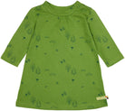 Kleid langarm Strukturstrick mit Druck - loud + proud - 6074 - grs - 74/80