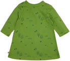 Kleid langarm Strukturstrick mit Druck - loud + proud - 6074 - grs - 74/80