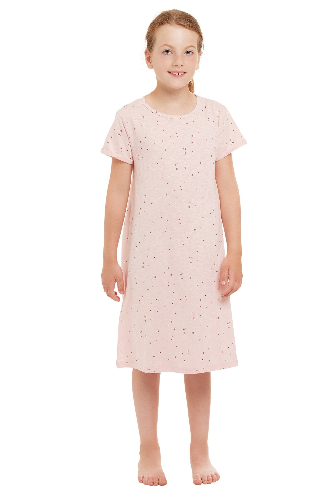  - Kleid Slub Jersey mit Druck - loud + proud - 6052-rs-134/140