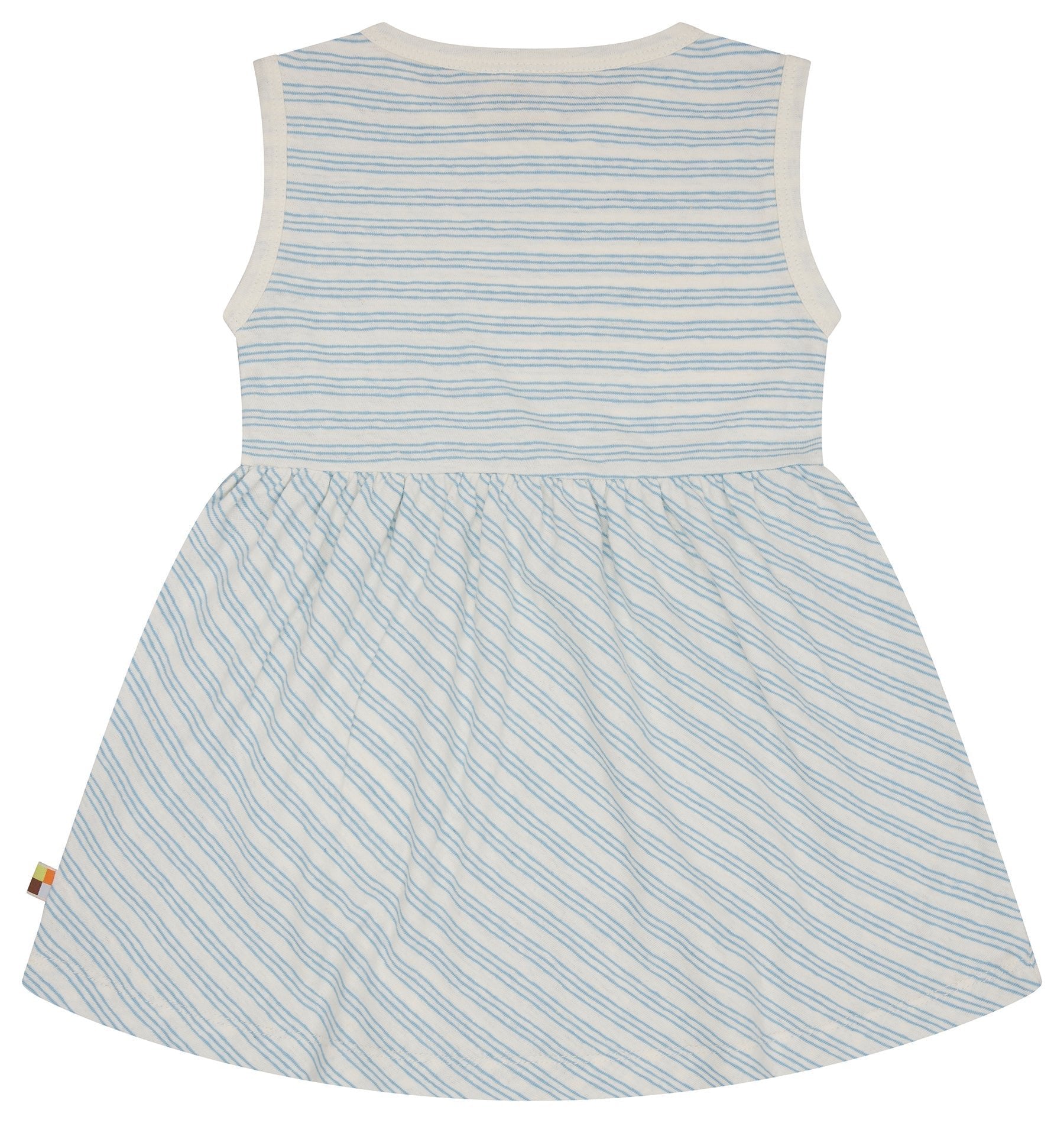 Kleid Streifen mit Leinen - loud + proud - 6090 - air - 74/80