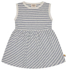 Kleid Streifen mit Leinen - loud + proud - 6090 - ul - 74/80