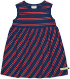  - Kleid Streifen mit Leinen - loud + proud - 6043-ul-74/80